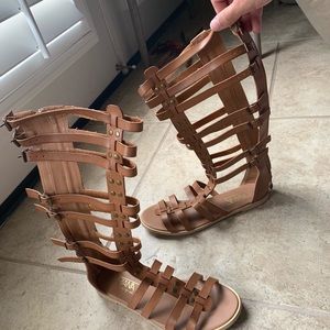 Adriana New York Brown Leather Boots